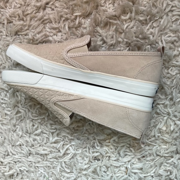 Sperry‎ Seaside quilted tan suede sneakers - Picture 6 of 8